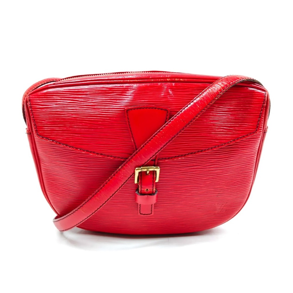 Louis Vuitton Shoulder Bag M52157 Jeunefille Red Epi